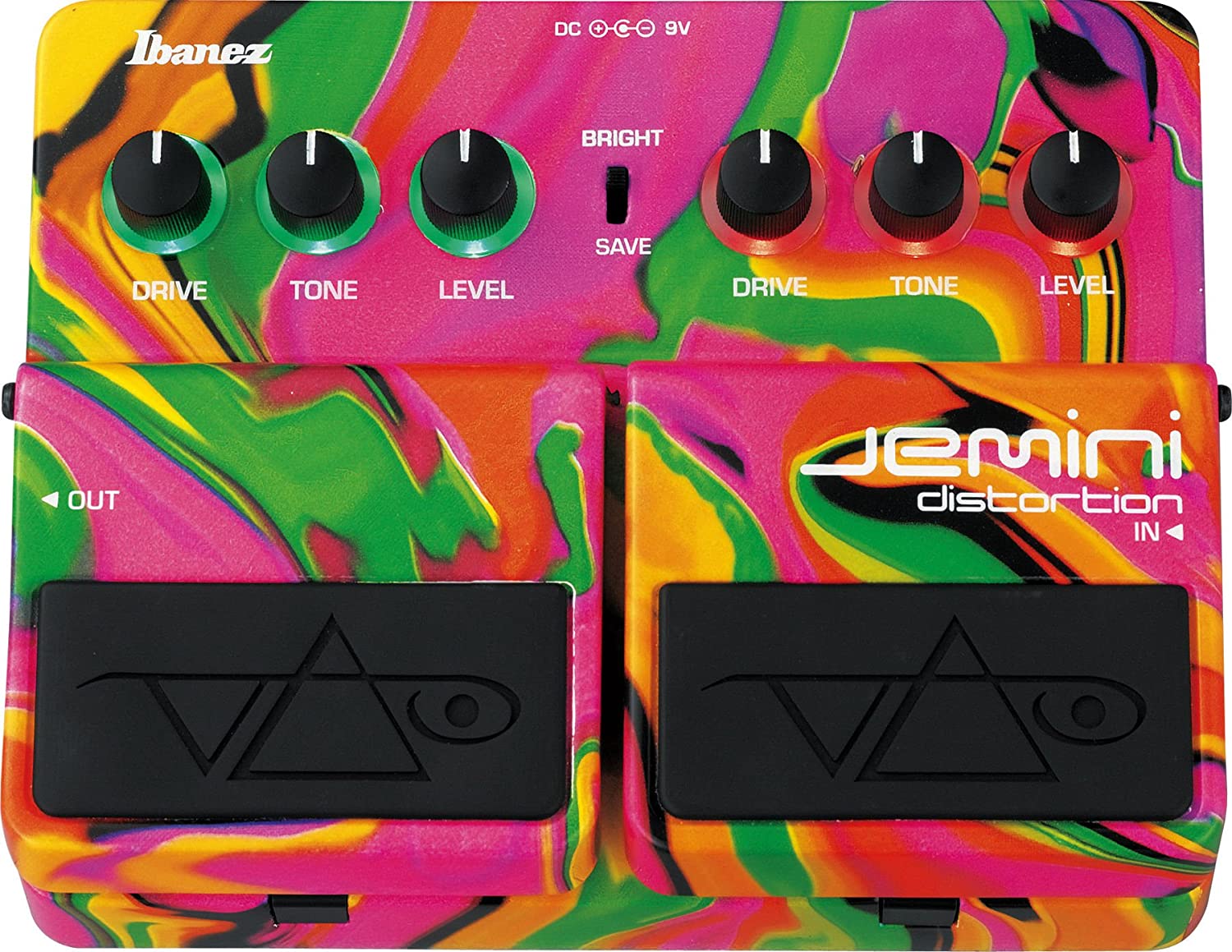 Ibanez Jemini Distortion スティーブ・ヴァイ Ibanez jemini Distortion Steve Vai signature pedal by Mauro
